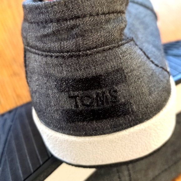 Toms Avalon Chambray Slip On Shoes Mens Size 11.5 - Picture 6 of 10